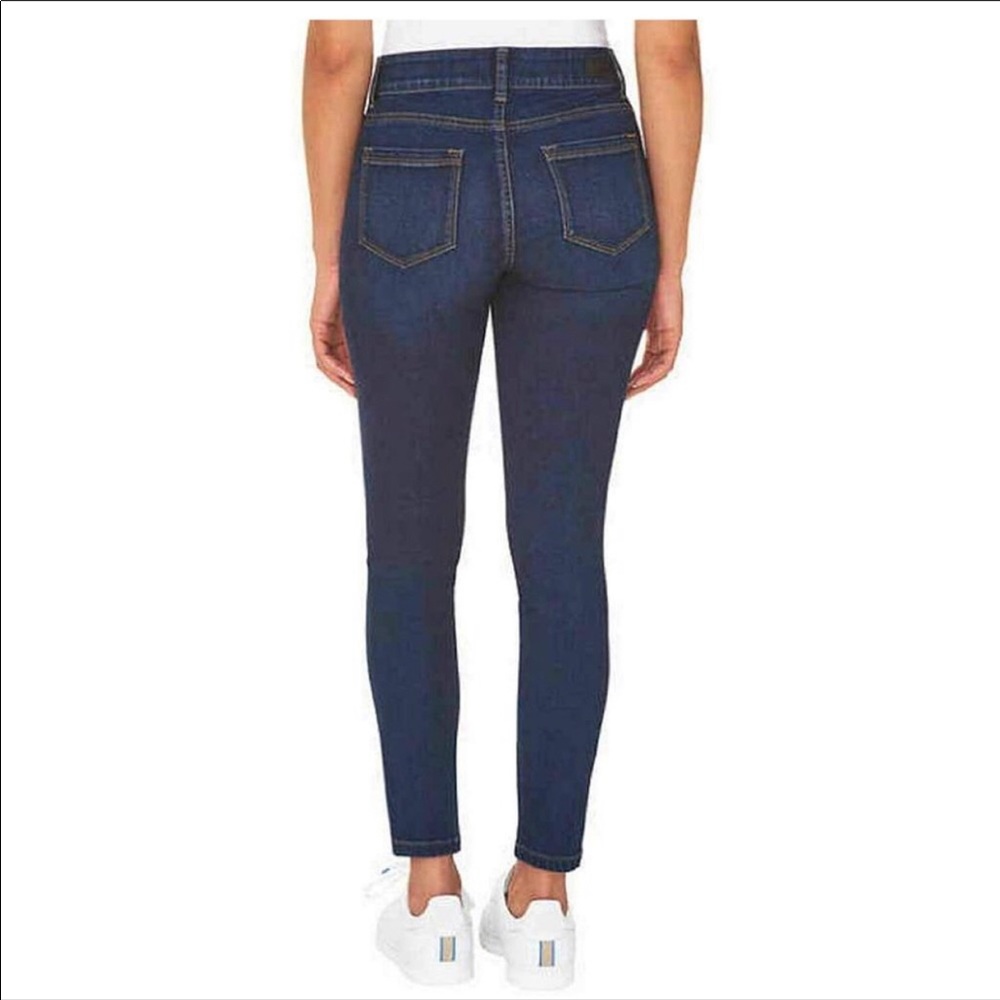 Jones New York Mid Rise Skinny Jeans Alex Wash - Picture 3 of 3